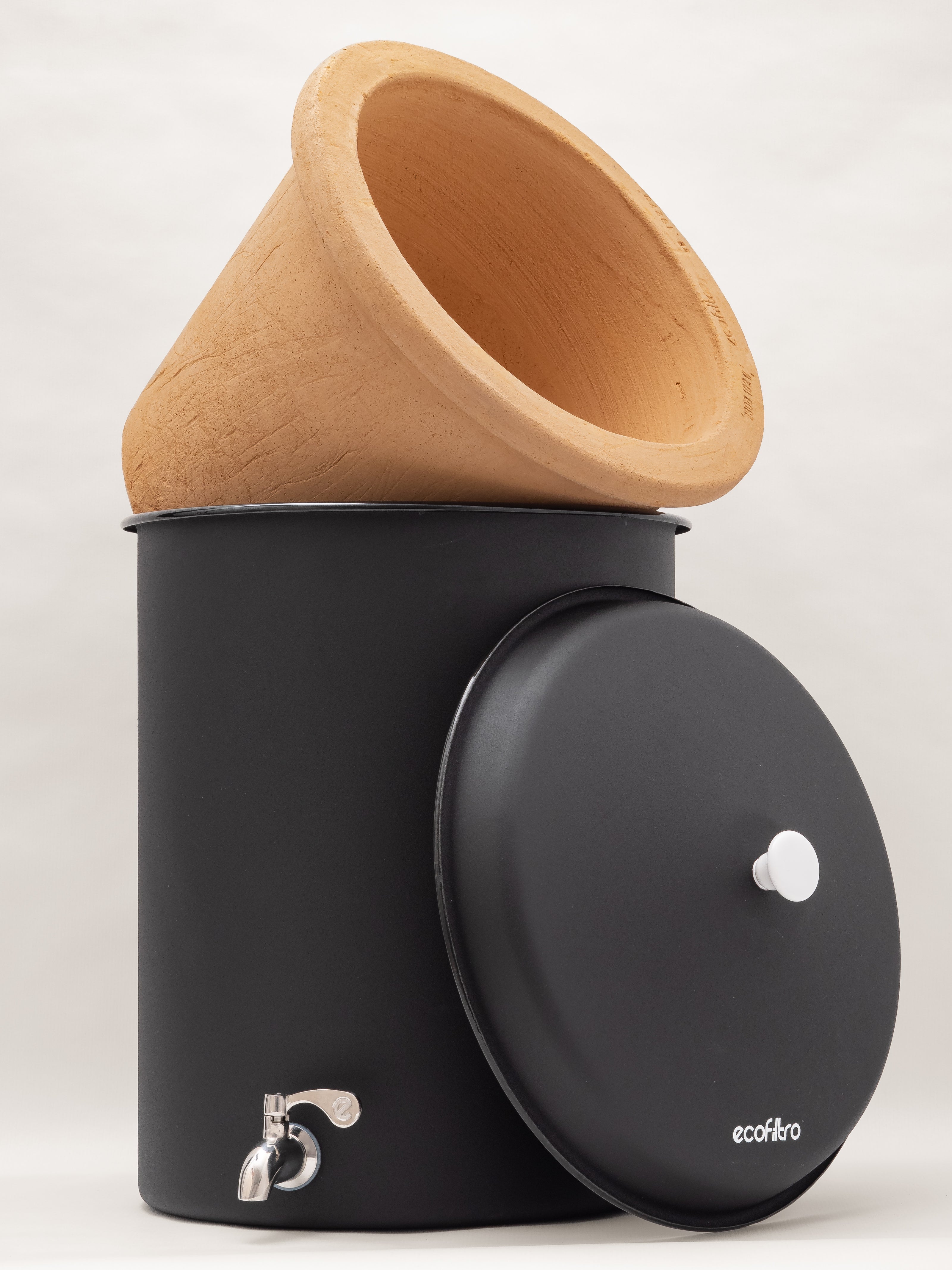 Ecofiltro Water Filter 20L - Matte Black